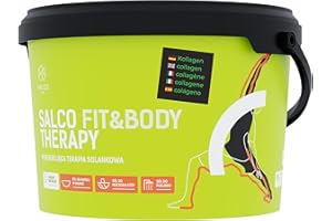 SALCO Podeszwa kąpielowa Sport Fit & Body – 3 kg. Regenerująca kąpiel solana z kolagenem dla sportowców i osób aktywnych sportowo