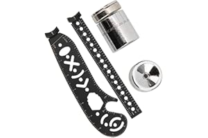 DAUERHAFT Multifunktions Zeichnungslineal , innovatives , tragbares Zeichenlineal , innovative Malerei im Taschenformat , magnetische Kompassmessung , für Designer , Künstler , Architekten