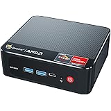 Beelink SER3 Mini PC AMD Ryzen 7 3750H 4C/8T W11 Pro Ordinateur de Bureau, 16 Go de RAM + 512 Go de SSD, Carte Graphique Rade
