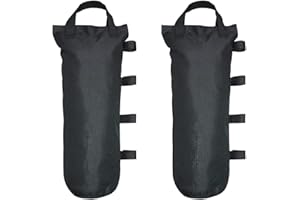 KVBUCC 2 Pieces Gazebo Weights, 13 * 50cm Weight Bags, Sandbags, Sandbag Pavilion, Weight Bags, Pergola Kit Gazebo Sandbags, Weights for Hanging, Pavilion Feet