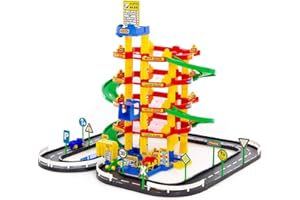 Polesie Wader Quality Toys 38104 Parkgarage mit 5 Spielebenen