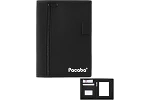 Pacaba Auto Handschuhfach Organizer, Dokumentenmappe a5 Mehrzweck Soft Zipper Registrierung Pouch Owner's Manual Wallet Center Console Storage Box Pouch für Karten Autozubehör Bordmappe