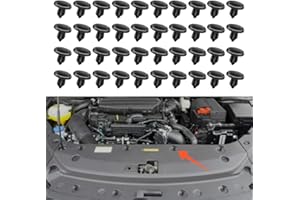 deemars 40pc Motore Munito di Coperchio di Fissaggio del Tipo a Spinta, Accessori per Automobili 'Splash Shield Clips' Compatibili con Toyota Lexus Camry, Sostituisci OEM #90467-07201