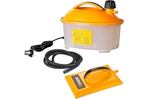 Hoteche 2000W Dampftapetenablöser - Effizienter Tapetenentferner mit 4.5L Wassertank, 3M Schlauch & Zubehör, Umweltfreundliches Dampfgerät für müheloses Abziehen von alten Tapeten