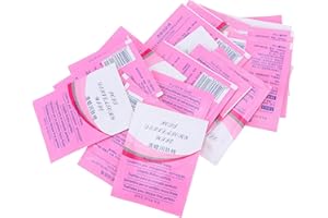 FOMIYES 20 Toallitas Limpiadoras de Cera para Eliminar El Vello de La Piel Toallitas para El Cuidado Facial Del Cuerpo Toallitas Limpiadoras de Cera