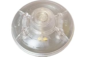 MWMS Interruttore a pedale con contatti a vite, 1 polo, 2 A 250 V, trasparente