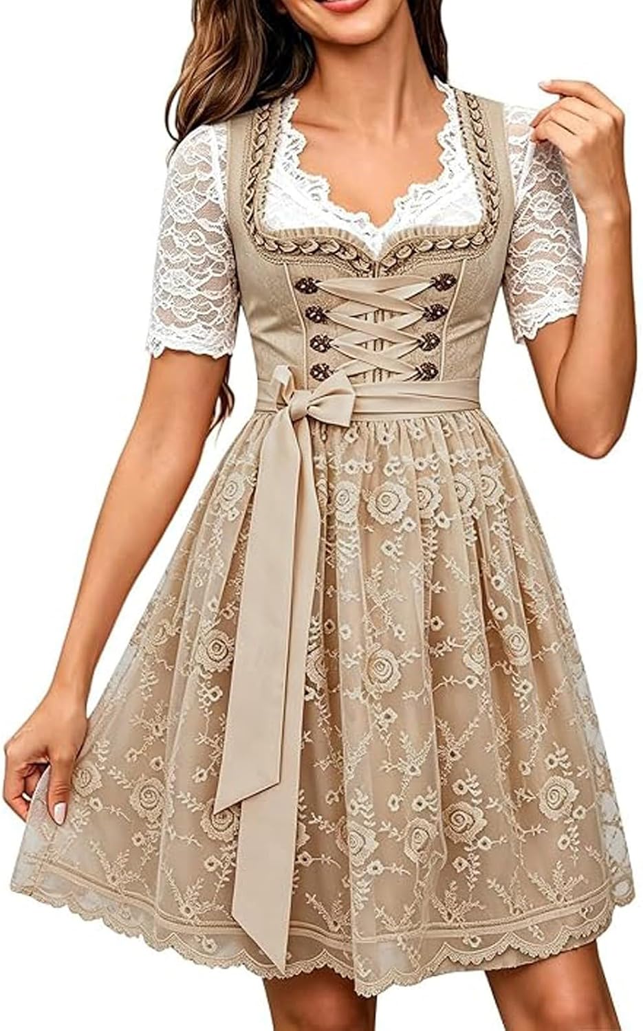 Vorteile, Stärken und Schwächen : Dirndl Damen Dirndelkleider Oktoberfest Damen