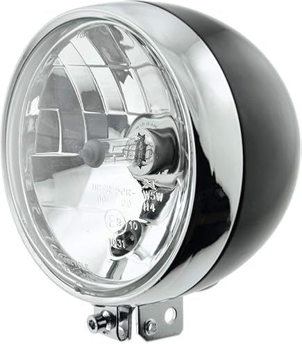 Feu Arrière Rond Métallique BSL 8522.11/1 | Diamètre 100 Mm | Pour Stop Et Feu Arrière | Sans Ampoule | Compatible KR51/1, S50
