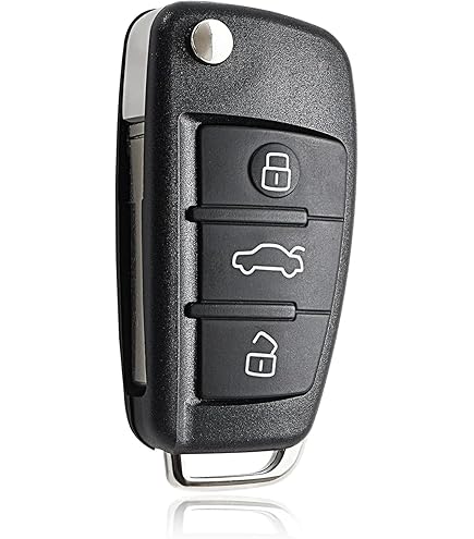 Für Audi TT A3 Q3 Autoschlüssel Klapp Schlüssel 3_Tasten