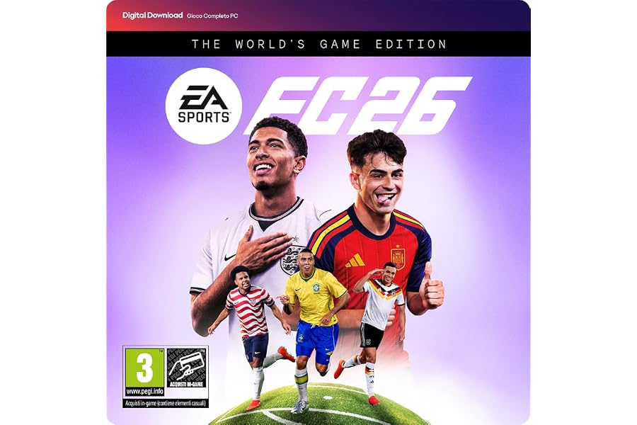 EA SPORTS FC 26 WORLD'S GAME Edition PCWin | Codice EA App | Videogiochi | Italiano
