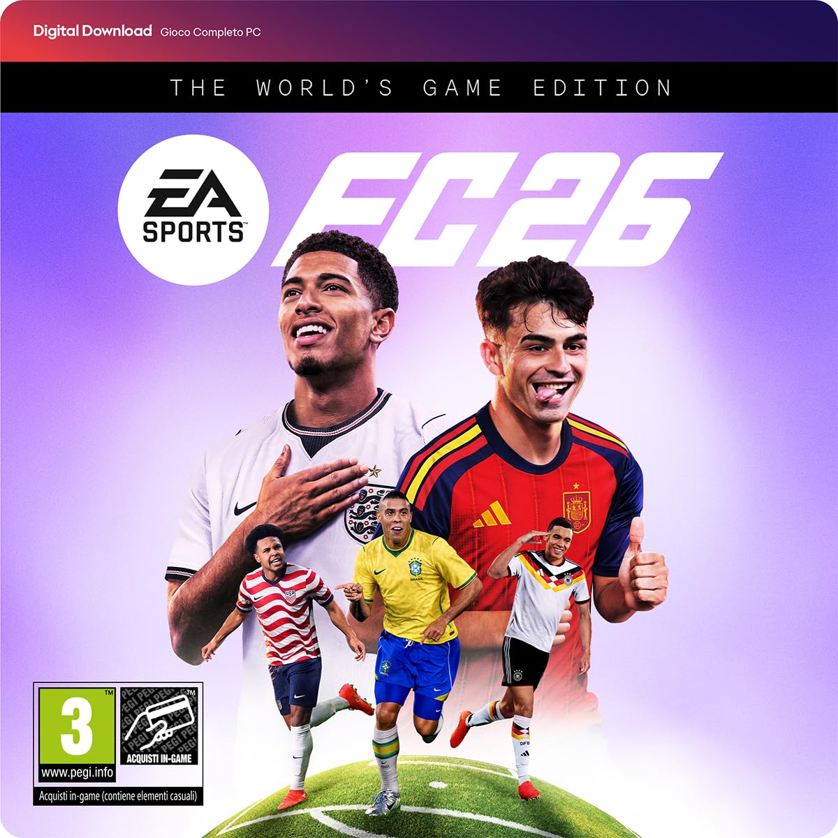 EA SPORTS FC 26 WORLD'S GAME Edition PCWin | Codice EA App | Videogiochi | Italiano