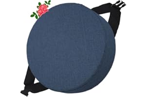 uyeoco Set di 4/2/1 Cuscini per Sedie rotondi,Cuscini rotondi per sedie da esterno/cucina/ufficio diametro 30/35/40/45/50cm (Color : 8#, Size : 35x35x5cm)