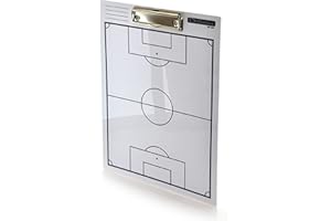 office box Soporte Táctico para Entrenador con Pinza para Papeles, Ahora Más Ancho y Resistente impresión por ambas Caras, Ligero y Flexible Pero sólido, Pinza metálica con Colgador by