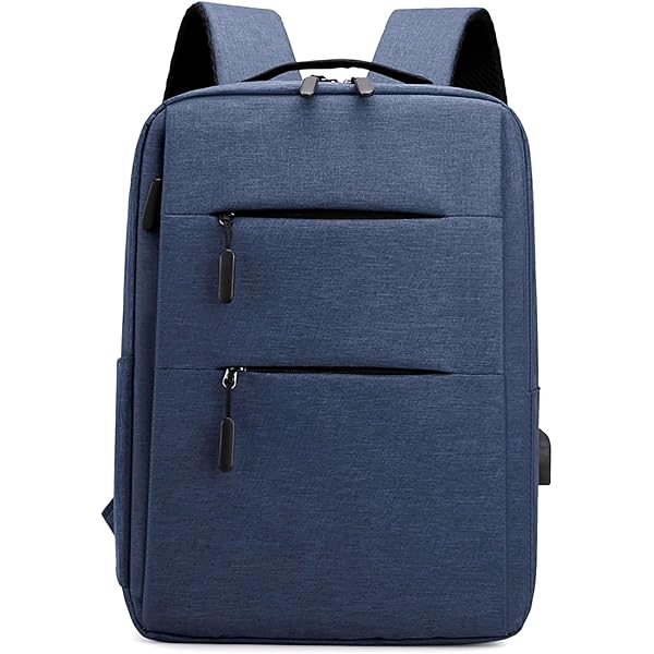 Zaino FORRICA 15.6" Con Porta USB, Tessuto Oxford Impermeabile, Capiente 31x11x45 Cm, Per Lavoro, Scuola E Viaggi