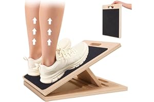 SOONHUA Planche inclinée professionnelle, planche d'inclinaison réglable pour étirement du mollet, 5 angles réglables, idéale pour l'exercice, la physiothérapie