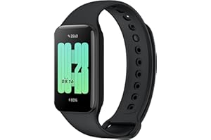 ‎XIAOMI Xiaomi Mi Smart Band Fitness-Tracker & Aktivitäts-Tracker (AMOLED-Display, SpO2 Tracking, Schlafüberwachung, Herzfrequenzmessung, Benachrichtigungen, Schrittzähler, 5ATM wasserdicht, Mi Fit App)