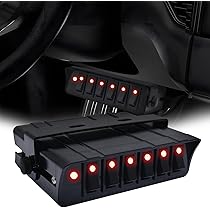 Pannello Interruttori 3 Gang KAOLALI 12V/24V - Con Porta USB PD E Voltmetro Per Auto - Foto 10