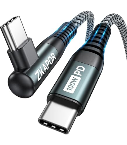 Rallonge USB-C 1,5 M 100W PD 3.0 - Pour Charge Rapide Et Données, Compatible IPhone, Galaxy, MacBook - 8
