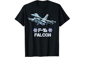 AVION DE CHASSE F-16 DE L'ARMÉE DE L'AIR Avion de combat de l'armée de l'air américaine F16 Falcon T-Shirt