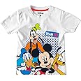 Bon Organik Boy's Printed Regular Fit T-Shirt