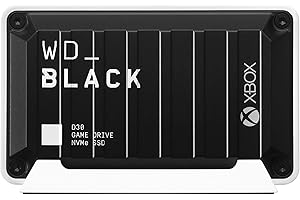 WD_BLACK D30 SSD pour Xbox 2 To, Game Drive SSD for Xbox, Disque SSD externe, Portable SSD des vitesses allant jusqu'à 900 Mo/s, pour la vitesse et le stockage, Compatible avec Xbox Series X|S