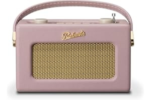 Roberts Revival UNO FM/DAB/DAB+ Digital Radio with Bluetooth, Dusty Pink