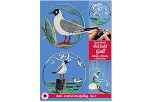 HOMRY Karen Marie's Quilling Anleitungsheft Lachmöwe