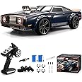 Desdoni RC Drift Car Full Proportional RTR Remote Control Car 1/16 Scale 38KM/H Fast 4WD RC Car 2.4Ghz with 6 Modes of Light 2Pcs Rechargeable Batteries Racing for Boys and Adults Gift