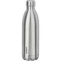 Amazon Brand - Solimo Double Walled Insulated Stainless Steel Flask (500 ml)