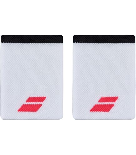 Polsino tennis TP100 XL bianco-nero