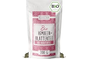 ‎KLUIZ Raspberry Leaf Tea Organic 200 g - Raspberry Leaf Tea Pregnancy for Birth Preparation I 100% Natural from Organic Cultivation by KLUIZ Tea