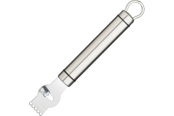 KitchenCraft Professional Skalare, Zestjärn, Citron, Apelsin, Silverfärgad, Rostfritt stål, 21cm