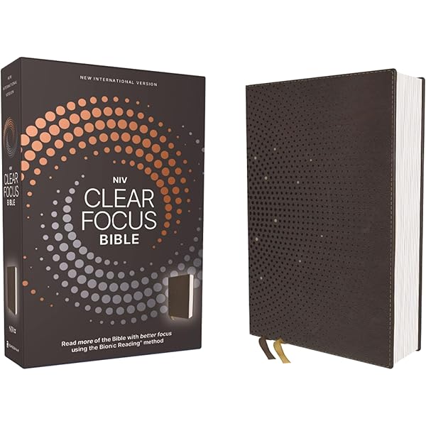 NIrV, Clear Focus Bible, Leathersoft, Navy: Read more of the Bible
