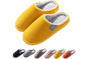 JiJiRuDU Unisex Pantofole Uomo Donna Memory Foam Pantofole Caldo Comode Antiscivolo Inverno Home Scarpe Calde e Comode Peluche Morbide e Calde Slippers