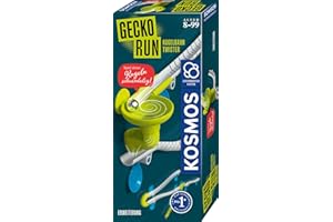 KOSMOS 620967 Gecko Run - Twister-Erweiterung, Zubehör für Coole vertikale Kugelbahnen, mit zusätzliche Bahnelementen, für Kinder ab 8 Jahre