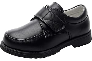 rismart Jungen Derby Schuhe Runder Schulschuhe Hübsches Kleid Schuhe