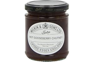 TIPTREE Hot Gooseberry Chutney 230 g (Pack of 6)