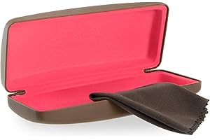 Edison & King Resistente estuche para gafas en muchos colores. También apropiado como estuche para gafas de sol. Incluye paño para limpieza de gafas gratis