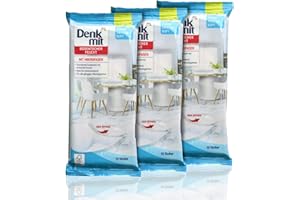 Denkmit Packung mit 3 Packungen mit 15 feuchten Bodentüchern
