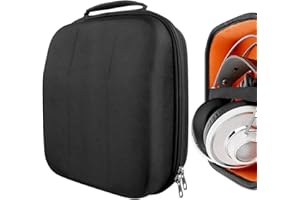 Geekria Etui na słuchawki UltraShell do HD650, HD600, HD598, AKG K701, Q701, Beyerdynamic DT880, DT990 / Zestaw słuchawkowy do gier Twardy futerał/torba podróżna