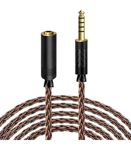 Adaptateur Audio Symétrique 2,5 Mm Vers 4,4 Mm Femelle – Câble OCC 8 Fils, Pour Casque Haut De Gamme
