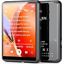 MECHEN 64GB Bluetooth 5.3 MP3 Player, 2.4" Touch Screen, Portable ...