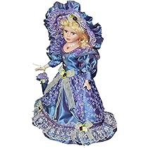 Bambola Di Porcellana Donna 40cm - Figura Decorativa Per Casa, Collezionismo, Regalo Per Ragazze - Foto 8