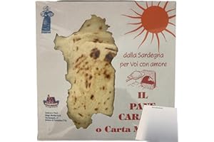 Mago Merlini il Pane Carasau o Carta Musica Sardisches Brot 1er Pack (1x500g) + usy Block