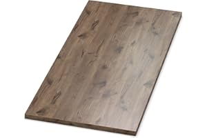‎AUPROTEC AUPROTEC Tischplatte 19mm Eiche Castell 1600 mm x 600 mm Holzplatte Dekor Spanplatte mit 2mm ABS Kante Auswahl: 160x60 cm