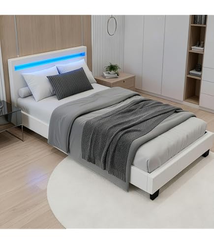 Dmora - Letto matrimoniale Casale, Sommier per camera da letto