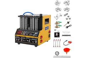 AUTOOL CT160 Injektortestare och rengöringsmaskin 220V, 4-cylindrig bränsleinjektor Ultraljudsrengöringsmaskin Vätskeuppvärmning