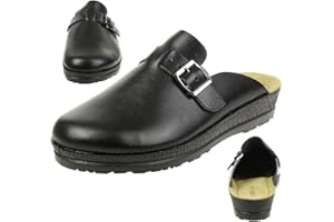 Rohde 1511 Neustadt-H Schuhe Herren Sandalen Pantoletten Leder Clogs