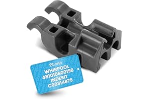 DL-pro dolna wkładka kosza - Łożysko do zmywarki, do Whirlpool, Ignis, Bauknecht 481010600198, do talerzy, prętów składanych, rzędów prętów, koszy do mycia w zmywarce