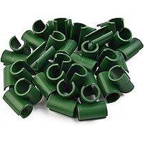 Lot De 100 Pinces De Support Pour Plantes, Tomates, Liens, Ficelles, Treillis De Vigne, Cages - 14